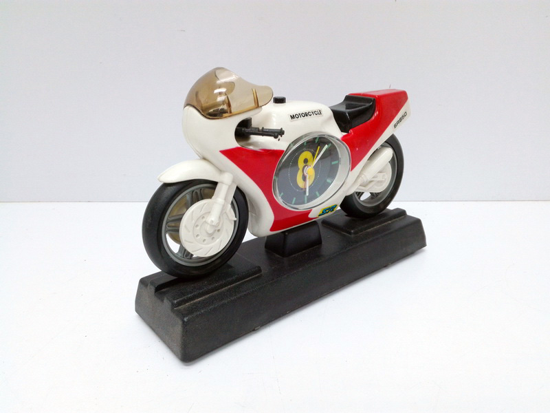 reloj sobremesa motocicleta plastico 17.5x25x8 1u